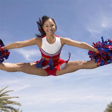 The Toe Touch Jump Is The Most Common Of All Of The Cheerleading Jumps