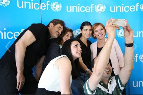 tuba buyukustun as a new goodwill ambassador for unicef turkey