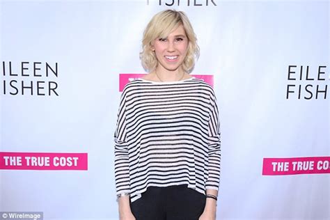 zosia mamet hides her figure in baggy blouse at the true cost premiere