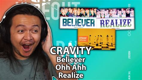 cravity believer ohh ahh performance video realize reaction youtube
