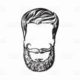 Sketch Mustache Beard Moustache Paintingvalley Hipster Drawn Hand sketch template