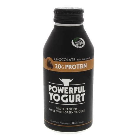 powerful yogurt protein drink chocolate ml    price flavoured yoghurt lulu