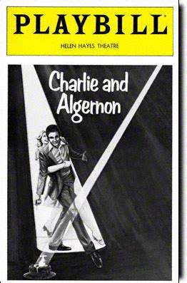 charlie  algernon broadway helen hayes theatre  playbill