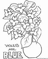 Coloring Pages Valentine Valentines Flower sketch template