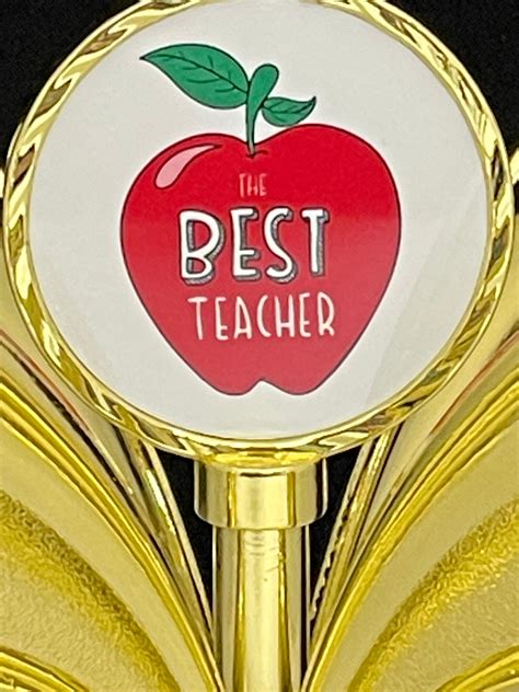 teacher award  teacher trophy teacher trophy etsy