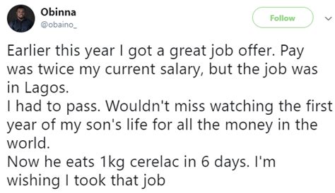 nigerian man turns down job offer with twice his current