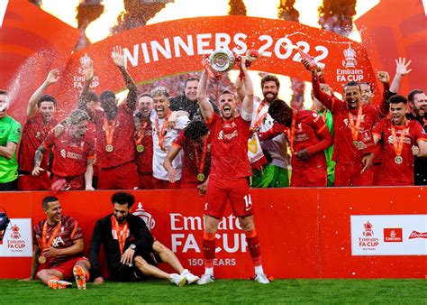 liverpool players react  winning eighth fa cup final