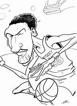 Anthony Davis Roate Mike Big Drawing Basketball Drawings 10th Uploaded June Which sketch template