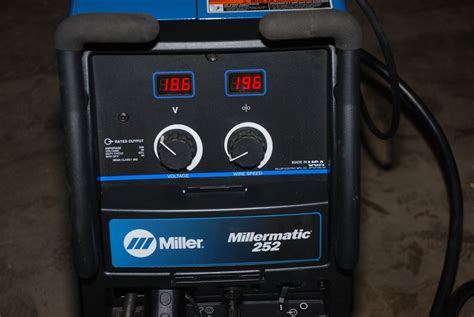 tested beautiful miller millermatic  mig welder wire feed