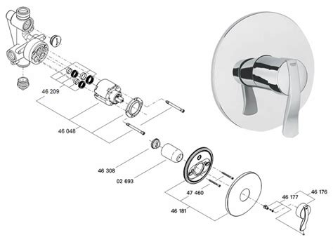 grohe faucet parts diagram wiring