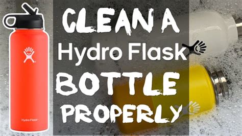 clean  hydro flask bottle properly hunting waterfalls