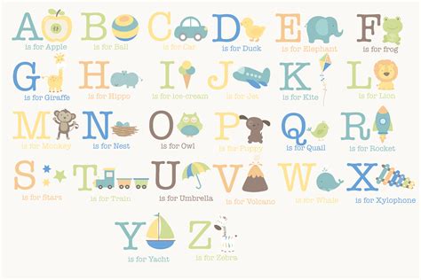 baby boy alphabet  poppymoon design thehungryjpeg