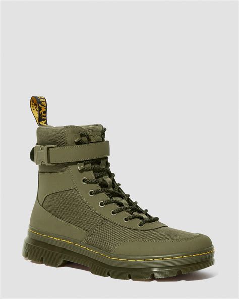 dr martens combs tech extra tough poly casual boots  green lyst