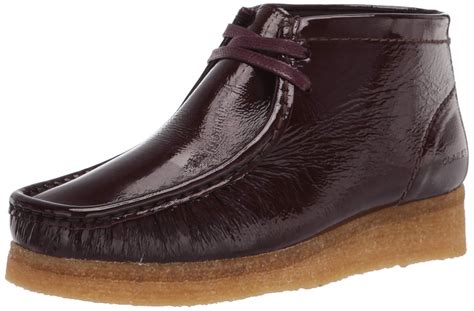 clarks leather wallabee boot ankle lyst