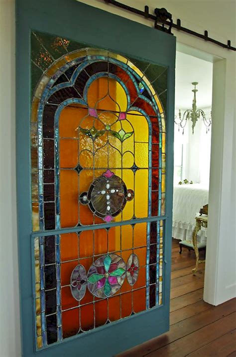 awesome decorative glass doors ideas home   barn door