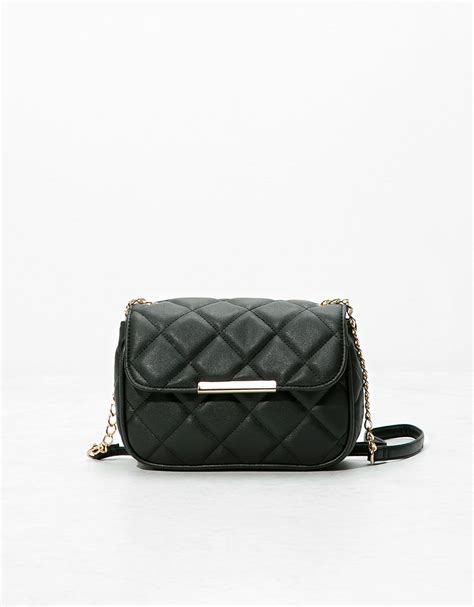 quilted handbag discover     items  bershka   products  week