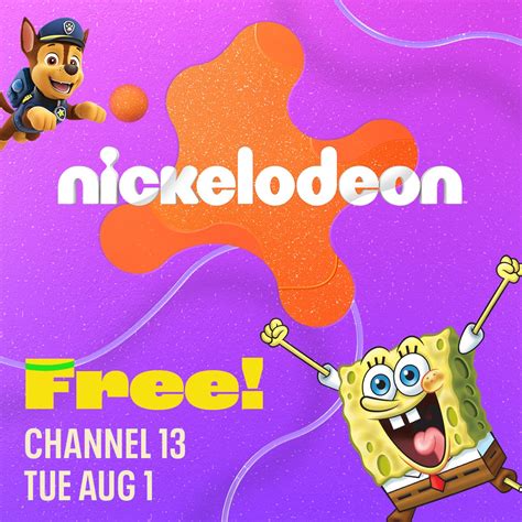 nickelodeon   splat  dedicated premium   air channel