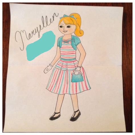 doll days maryellen coloring pages peppermint pursuits