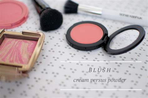 blush cream  powder  small  blog