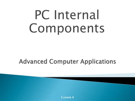 pc internal components