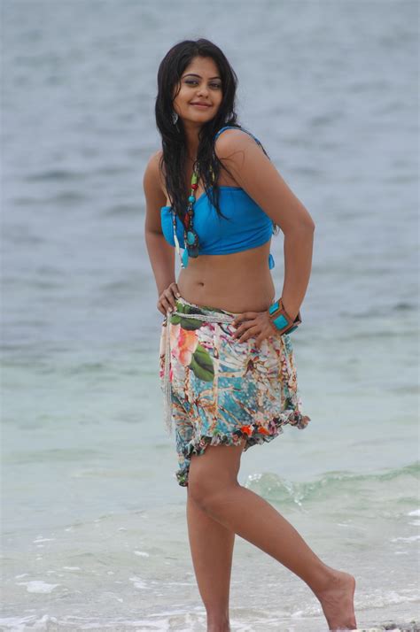 bindu madhavi hot navel and thigh show sexy photo gallery stills