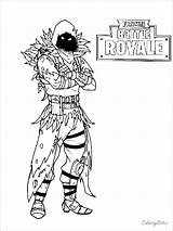 Fortnite Coloring Pages Raven Skin Royale Ice King Battle Skins Kleurplaat Drift Season Print Tekenen Makkelijk Rex Nl Draw Sheets sketch template