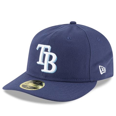 mens tampa bay rays  era navy fan retro  profile fifty fitted hat
