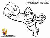 Coloring Kong Donkey Pages Printable Clipart Library sketch template