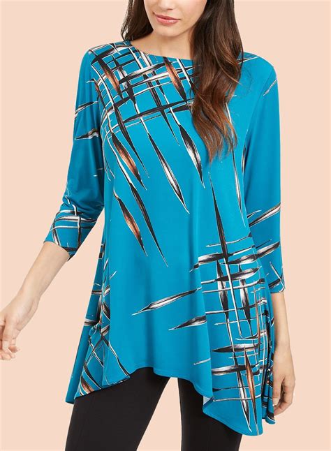 casual printed tunic blouse wwwurbandstylecom