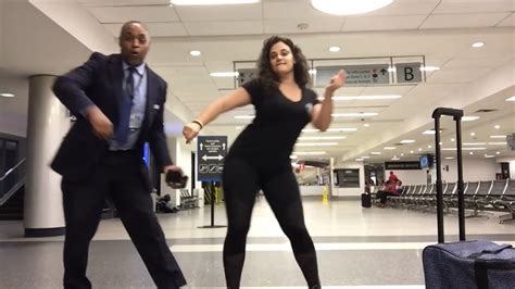 Woman Stuck In Airport Overnight Makes Funny Video Dancing