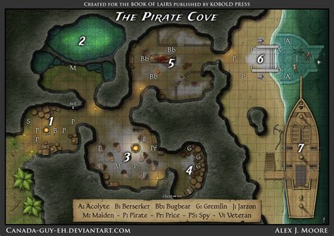 The Pirate Cove Map By Canada Guy Eh On Deviantart