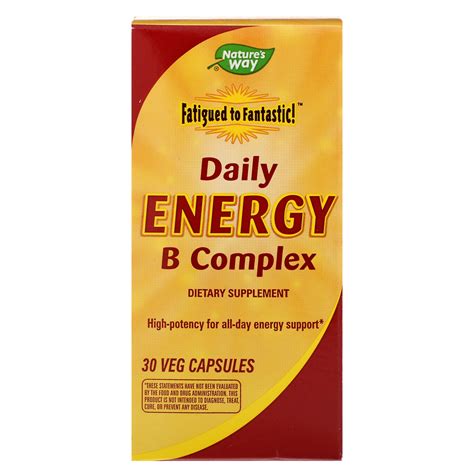 nature s way fatigued to fantastic daily energy b complex 30 veg