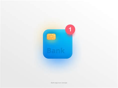 bank app icon concept  maciej nowak  softnauts  dribbble