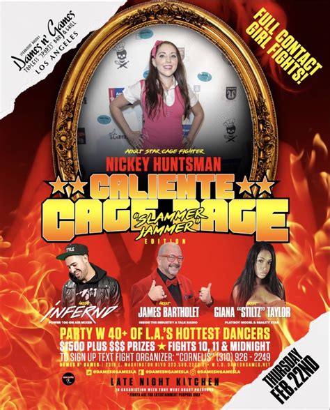 “nickey Huntsman Is The Main Event This Week And Has New