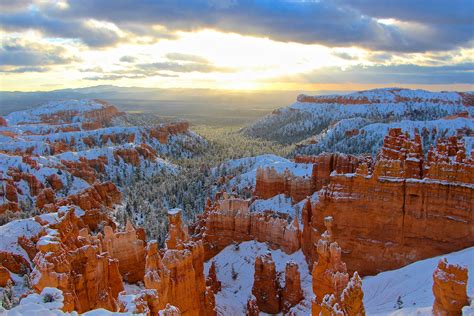 bryce canyon national park  great place  visit   winter bryce canyon