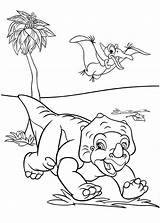 Land Coloring Before Time Pages Petrie Cera Kids Colouring Dinosaur Color Cartoon Printable Flying Book Print Dinosaurs Disney Sheets Cartoons sketch template
