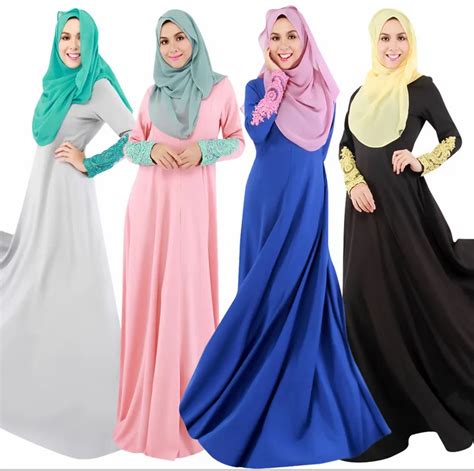 2016 august new embroidery women abaya robe musulmane djellaba islamic