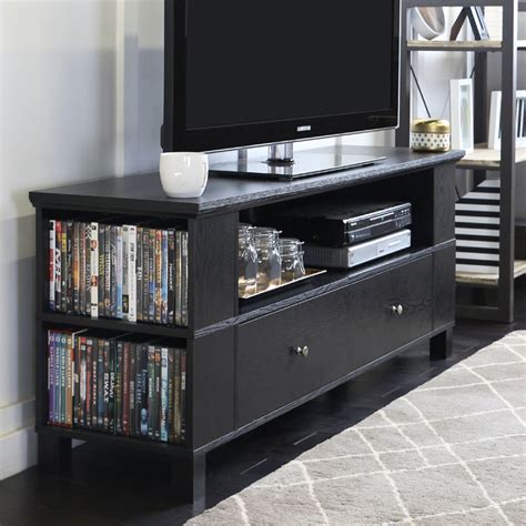 Walker Edison 65 Inch Tv Stand With Multimedia Storage