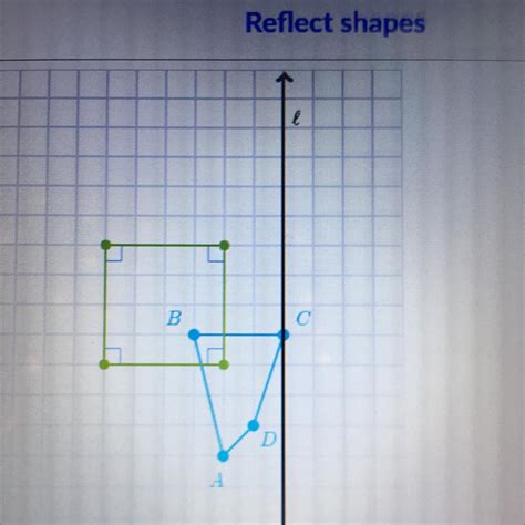 plot  image  quadrilateral abcd   reflection