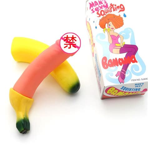 18cm banana or penis funny gags practical maker trick jokes toys for