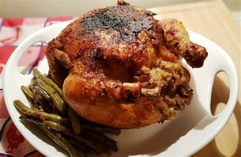 Rotisserie Style Whole Chicken Air Fryer Method | This Old Gal