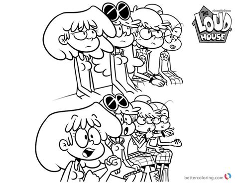 loud house coloring pages   meme  printable coloring pages