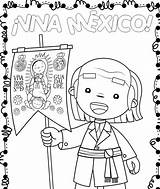 Septiembre Independencia Grito Dibujo México Tradiciones Hidalgo Colorearimagenes Colombia Tradicionales Pinto Cuales Nezahualcoyotl sketch template