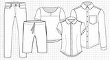 Fashion Flats Garment Cad Illustrator Adobe Introduction Tech Pack Skillshare Manufacturer Classes Ll Learn Portfolio sketch template