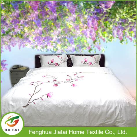 custom design hand embroidery latest bed sheet designs china latest
