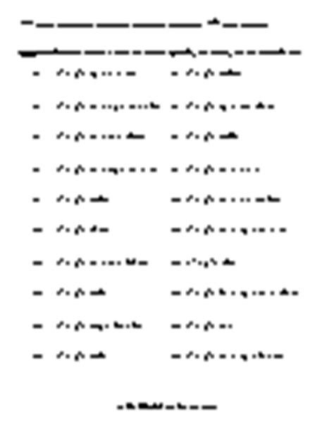 circle equations worksheets