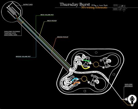 images  guitar wiring diagrams  pinterest models jimmy page  retro