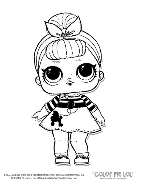 lol surprise doll queen bee coloring page  coloring page