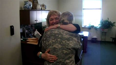 Soldier Surprises Mom Youtube