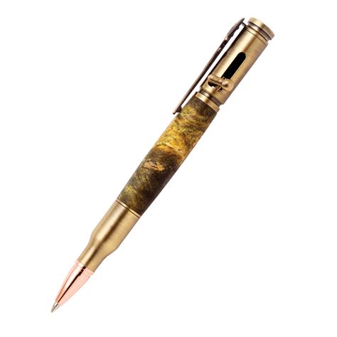 caliber bolt action antique brass bullet cartridge  kit  penn